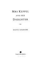 Cover  Mrs Keppel and her daughter
