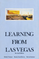 Copertina  Learning from Las Vegas : the forgotten symbolism of architectural form