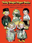 Copertina  Dolly Dingle paper dolls : full color reproduction of 30 antique paper dolls