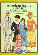 Copertina  American family of 1900-1920 : paper dolls in full color
