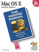 Cover  Mac OS X Panther edition : the missing manual