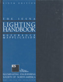 Copertina  The IESNA lighting handbook : reference & application