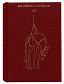 Cover  Maurizio Cattelan : all