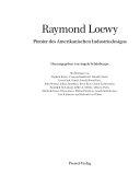 Cover  Raymond Loewy: pioneer of american industrial design : [in conjunction with the exhibition \\Raymond Loewy, pioneer of american industrial design\\ organized by the International Design Center, Berlin, in march 1990]