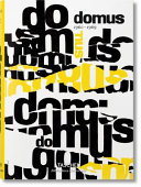 Cover  Domus : 1960-1969