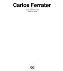 Cover  Carlos Ferrater