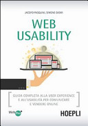 Cover  Web usability : guida completa alla user experience e all'usabilità per comunicare e vendere online