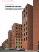 Cover  Giorgio Grassi : opere e progetti