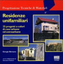 Copertina  Residenze unifamiliari : 35 progetti a colori di case urbane ed extraurbane