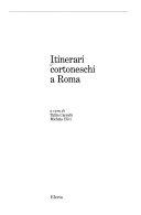 Copertina  Itinerari cortoneschi a Roma