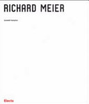 Copertina  Richard Meier