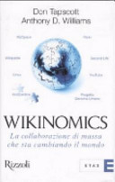 Cover  Wikinomics : la collaborazione di massa che sta cambiando il mondo
