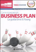 Copertina  Come si prepara un business plan : la guida Ernst & Young