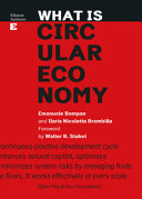 Copertina  What is circular economy