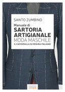 Cover  Manuale di sartoria artigianale : moda maschile : il capospalla su misura italiano