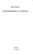 Cover  Il postmoderno e la critica
