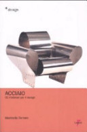 Copertina  L'acciaio : 01 materiali per il design