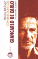 Copertina  Conversazioni con Giancarlo De Carlo : architettura e libertà